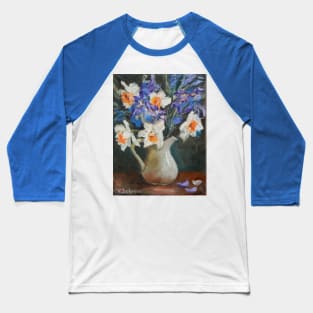 Flowers Baseball T-Shirt